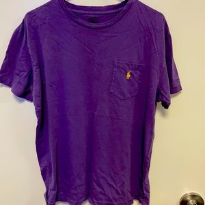 Medium Polo purple T-shirt